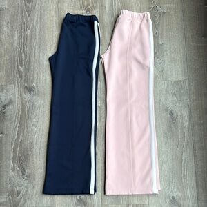 Abercrombie Kids' Navy and Pink Track Pants